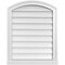 Ekena Millwork Arch Top Surface Mount PVC Gable Vent: Functional, w/ 2"W x 2"P Brickmould Sill Frame, 22"W x 28"H GVPAR22X2803SF - alternate 1